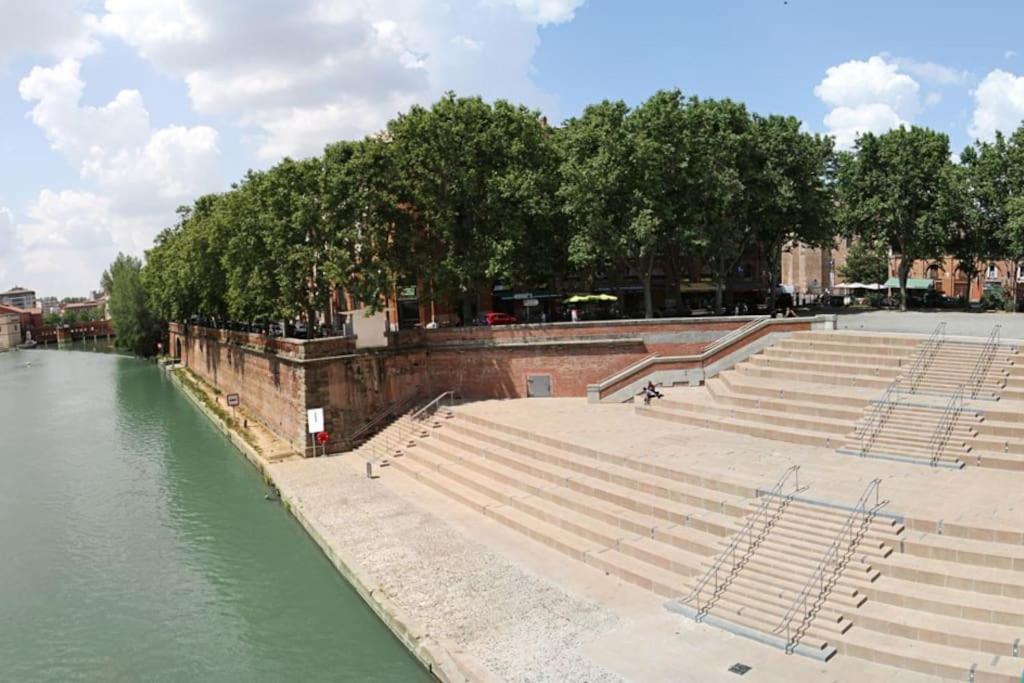 Apartamento *Grand T3*Lumineux*Vue*Parking* Toulouse Exterior foto